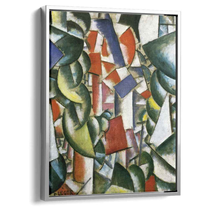 The House under the trees (1913) by Fernand Leger