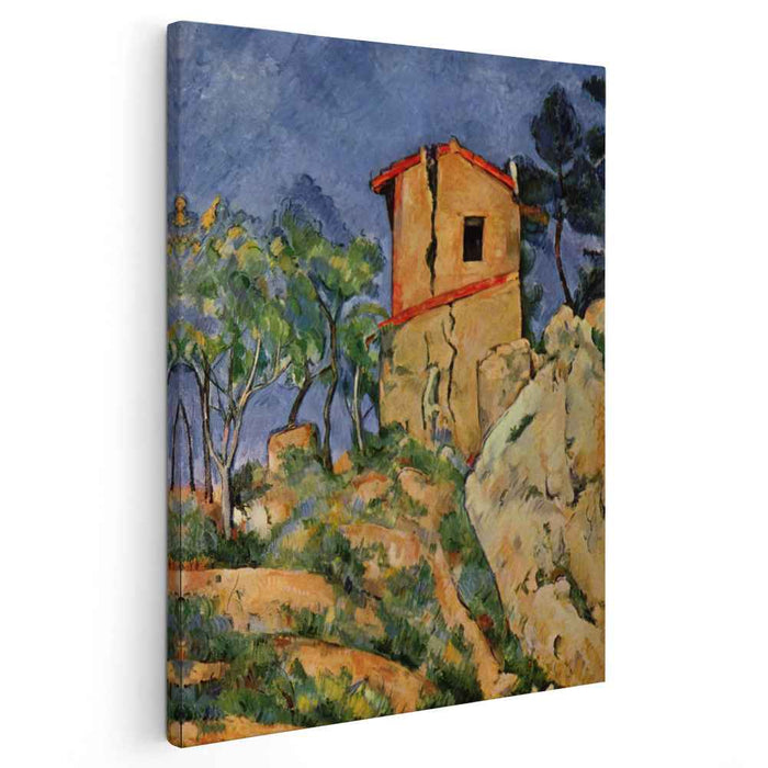 The House with the Cracked Walls (1894) by Paul Cezanne