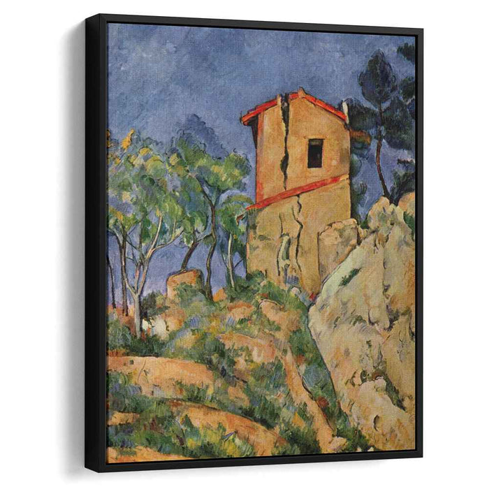 The House with the Cracked Walls (1894) by Paul Cezanne