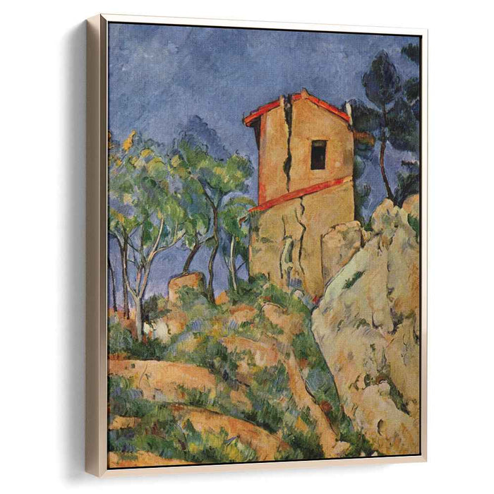 The House with the Cracked Walls (1894) by Paul Cezanne