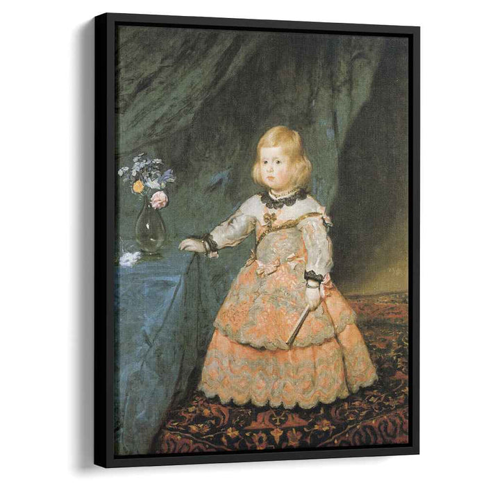 The Infanta Margarita Teresa of Spain in a Red Dress (1653) by Diego Velazquez