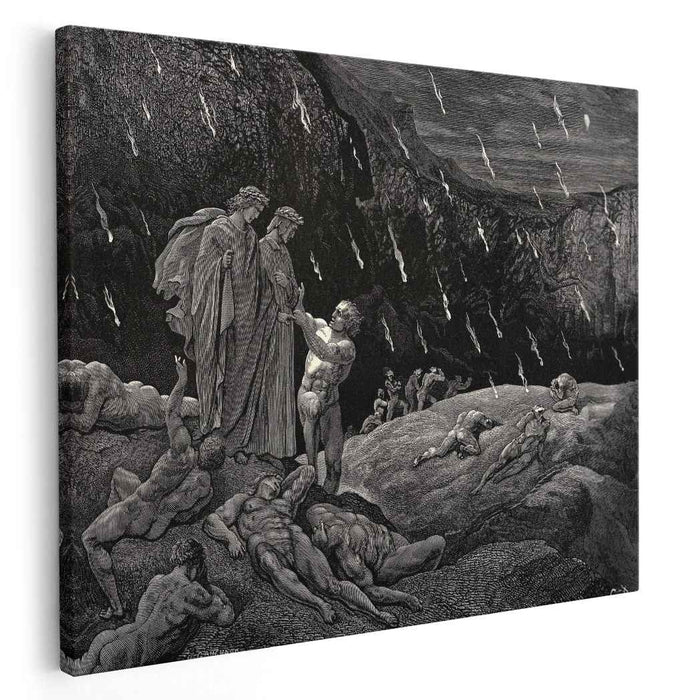 The Inferno, Canto 15 by Gustave Dore