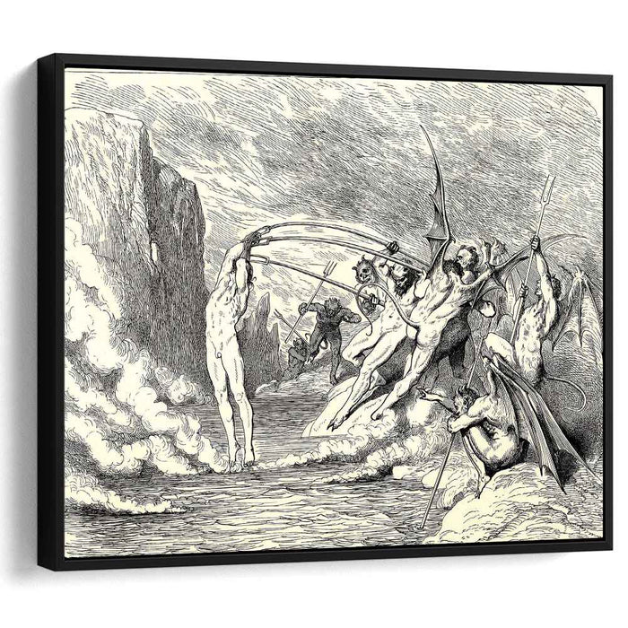 The Inferno, Canto 21 by Gustave Dore