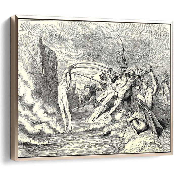The Inferno, Canto 21 by Gustave Dore