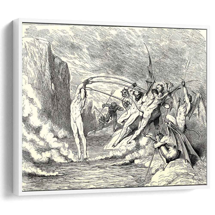 The Inferno, Canto 21 by Gustave Dore