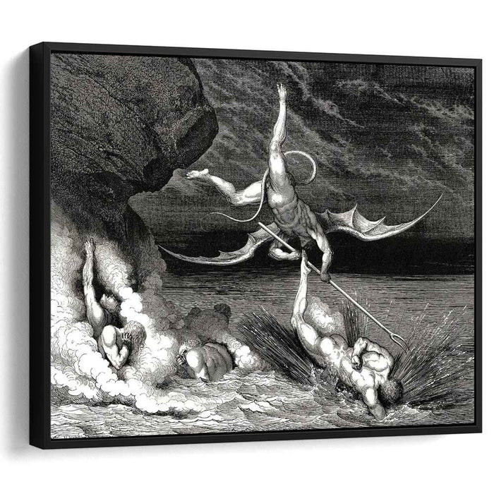 The Inferno, Canto 22 by Gustave Dore