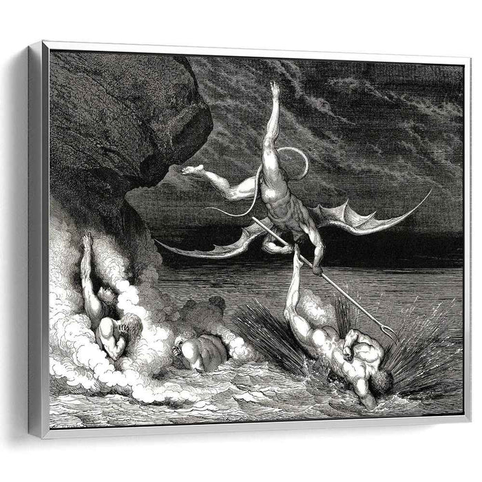 The Inferno, Canto 22 by Gustave Dore