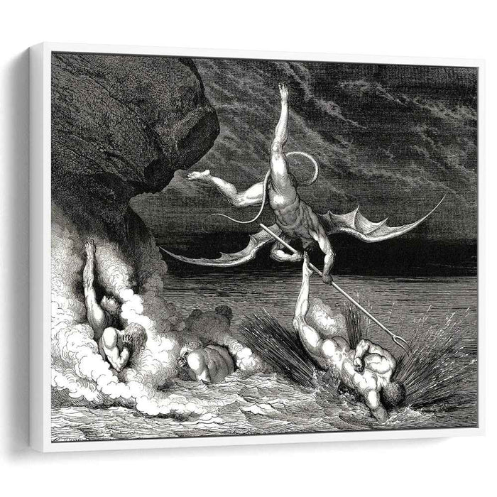 The Inferno, Canto 22 by Gustave Dore