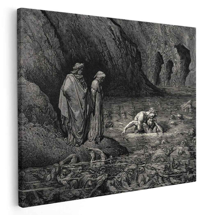 The Inferno, Canto 32 by Gustave Dore