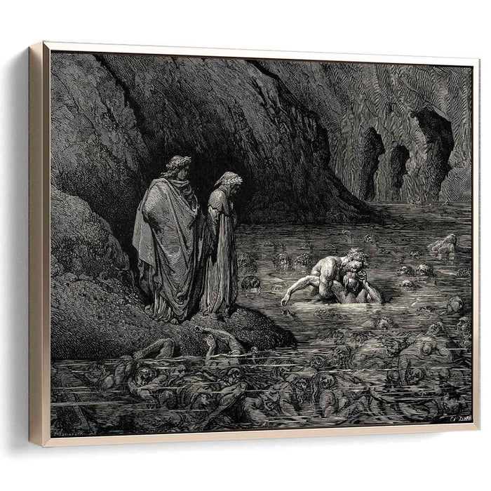 The Inferno, Canto 32 by Gustave Dore