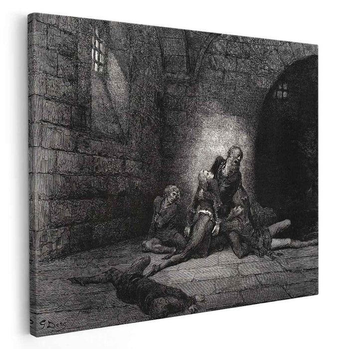 The Inferno, Canto 33 by Gustave Dore