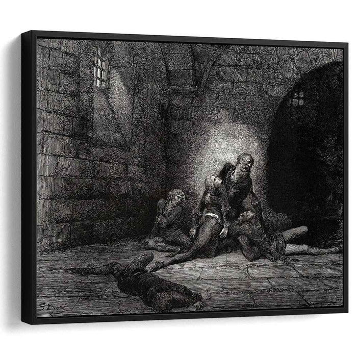 The Inferno, Canto 33 by Gustave Dore