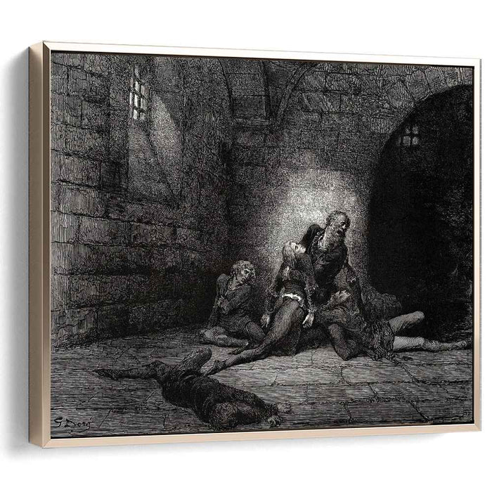 The Inferno, Canto 33 by Gustave Dore