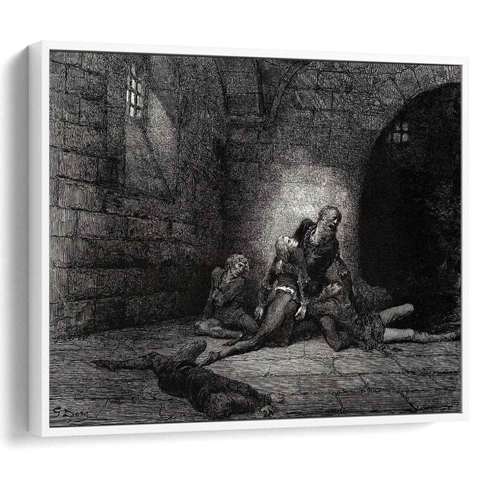 The Inferno, Canto 33 by Gustave Dore