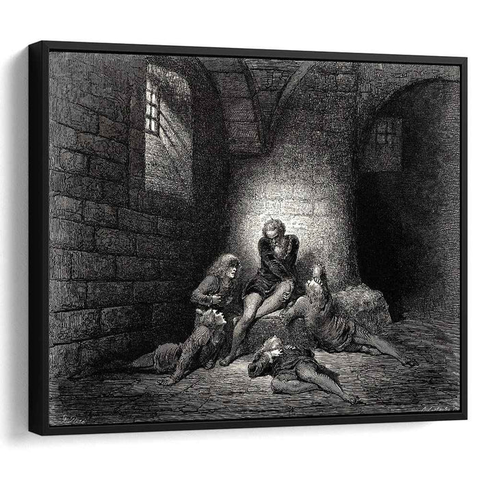 The Inferno, Canto 33 by Gustave Dore