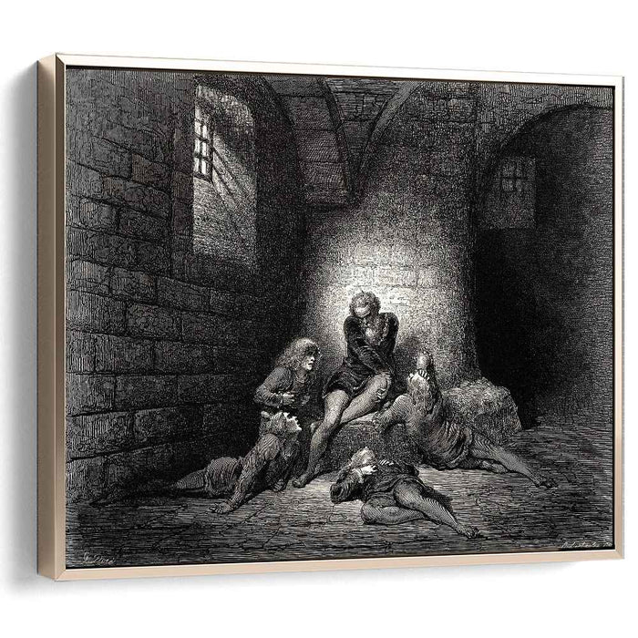 The Inferno, Canto 33 by Gustave Dore