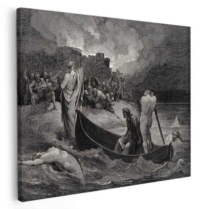The Inferno, Canto 8 by Gustave Dore