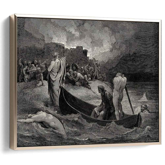 The Inferno, Canto 8 by Gustave Dore