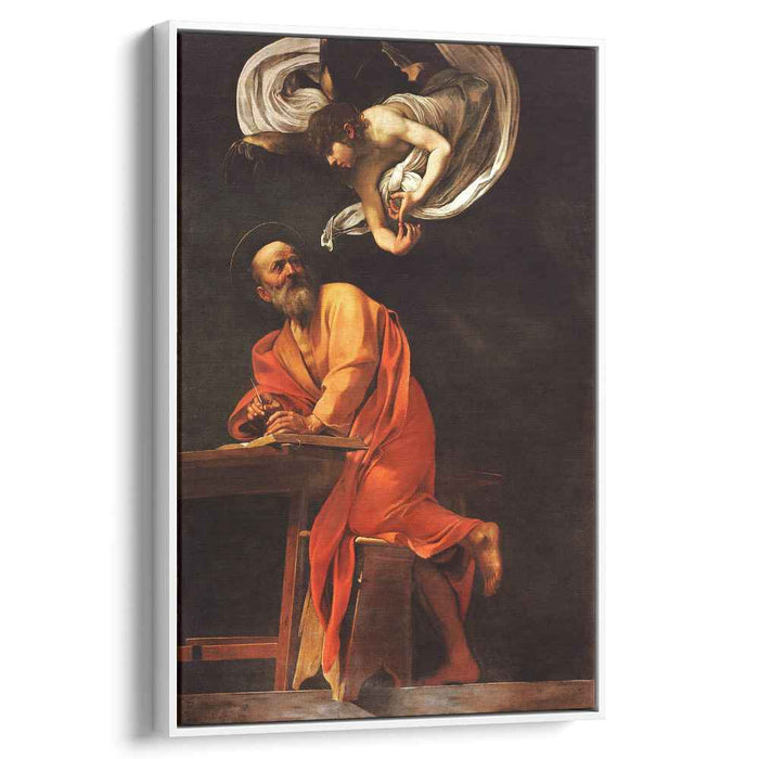 Inspiration of Saint Matthew (1602) by Caravaggio