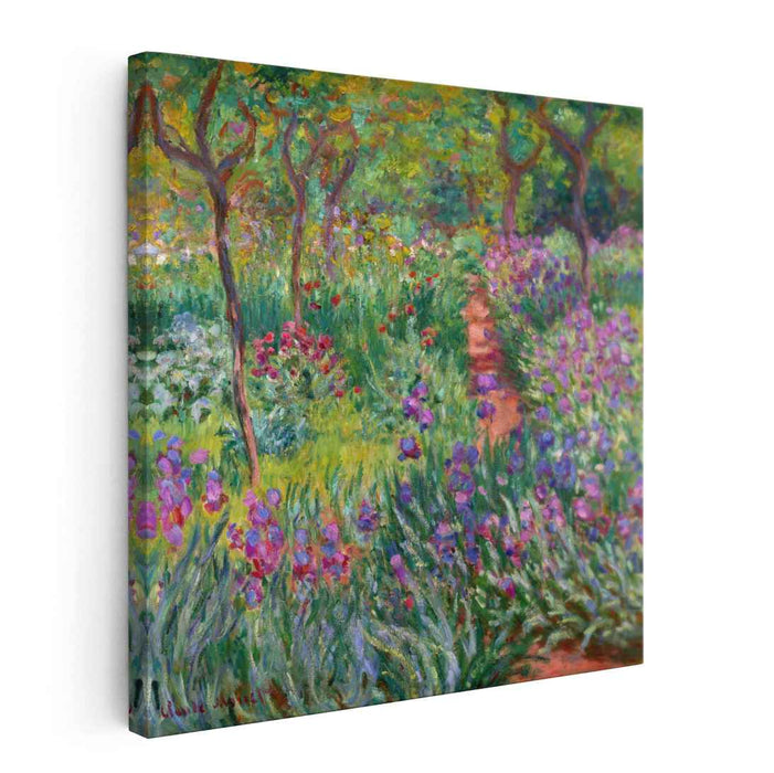 The Iris Garden at Giverny (1900) by Claude Monet