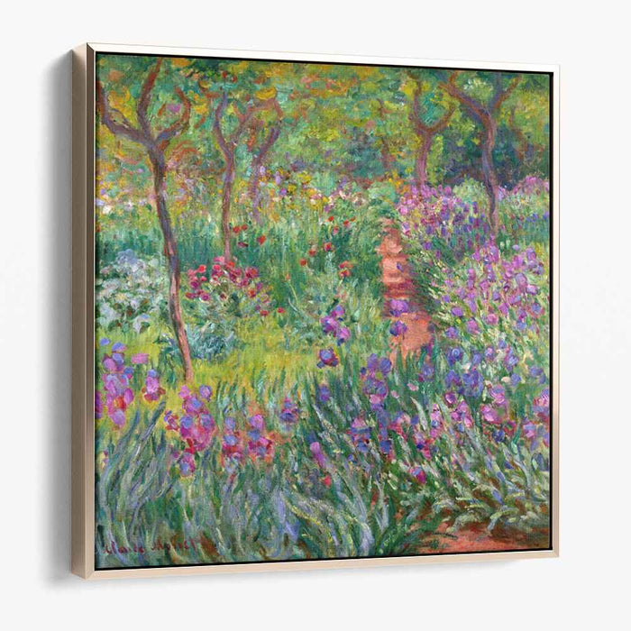 The Iris Garden at Giverny (1900) by Claude Monet