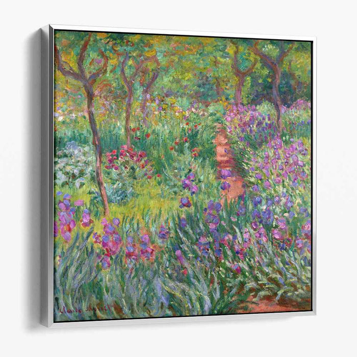 The Iris Garden at Giverny (1900) by Claude Monet