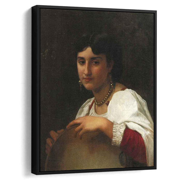 The Italian tambourine by William-Adolphe Bouguereau
