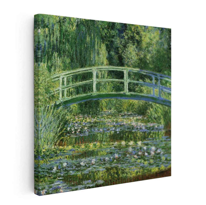 The Japanese Bridge (The Water-Lily Pond) (1899) by Claude Monet