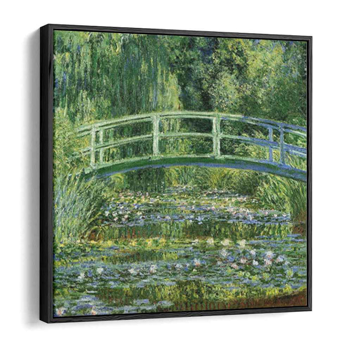 The Japanese Bridge (The Water-Lily Pond) (1899) by Claude Monet