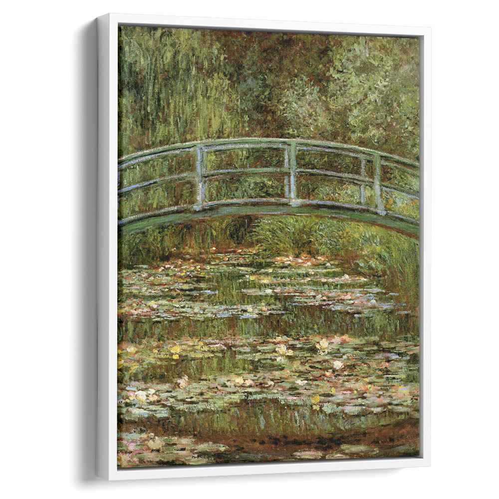 The Japanese Bridge (1899) by Claude Monet - Canvas Artwork — Kanvah