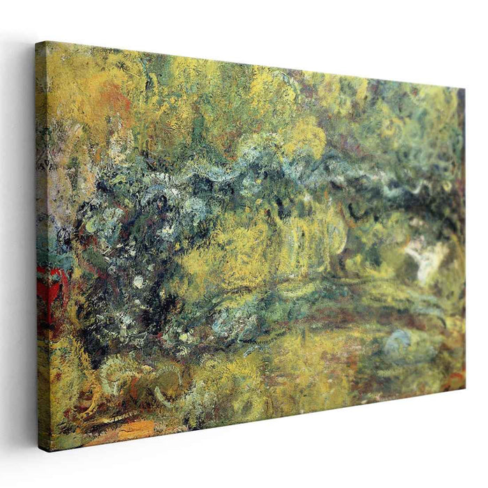 The Japanis Bridge (Footbridge over the Water-Lily Pond) (1924) by Claude Monet