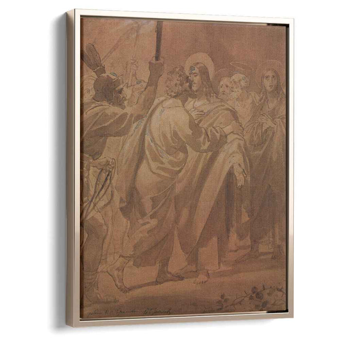 The Judas kiss (1847) by Karl Bryullov