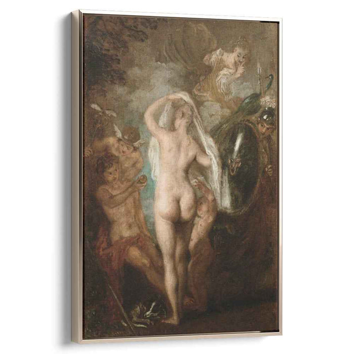 The Judgment of Paris (1721) by Antoine Watteau