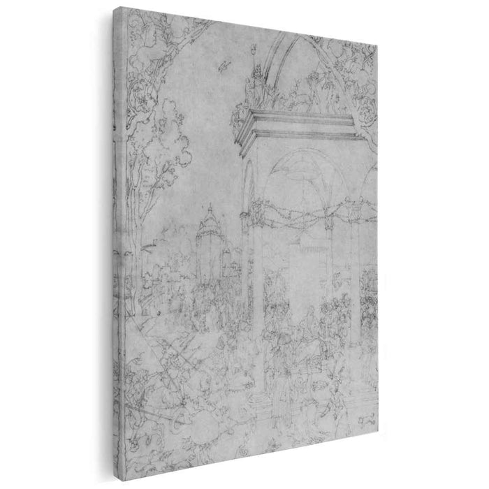 The justice of Trajan by Albrecht Durer