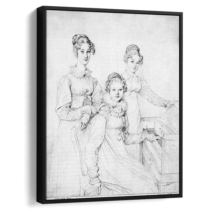 The Kaunitz Sisters by Jean Auguste Dominique Ingres