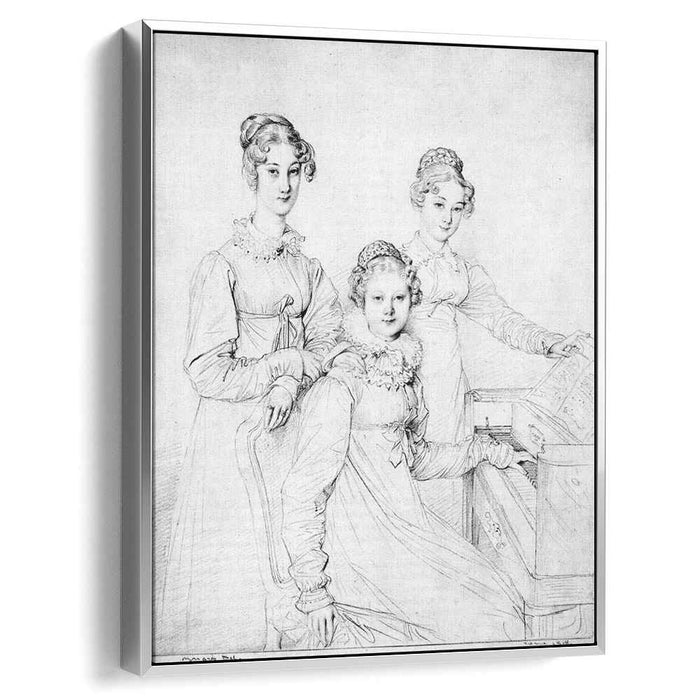 The Kaunitz Sisters by Jean Auguste Dominique Ingres