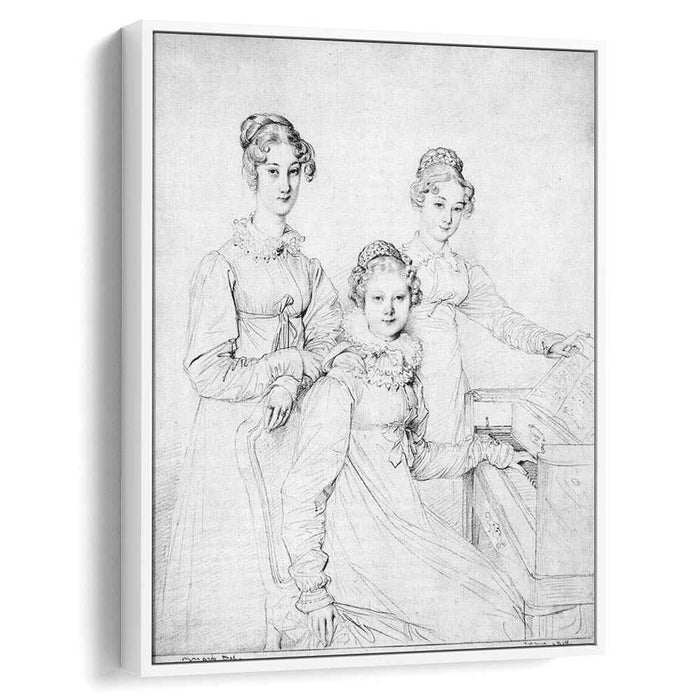 The Kaunitz Sisters by Jean Auguste Dominique Ingres