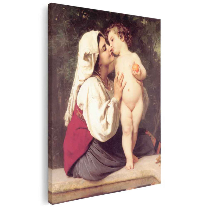 The Kiss (1863) by William-Adolphe Bouguereau