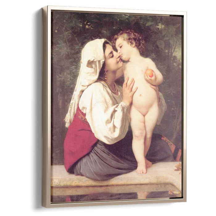 The Kiss (1863) by William-Adolphe Bouguereau
