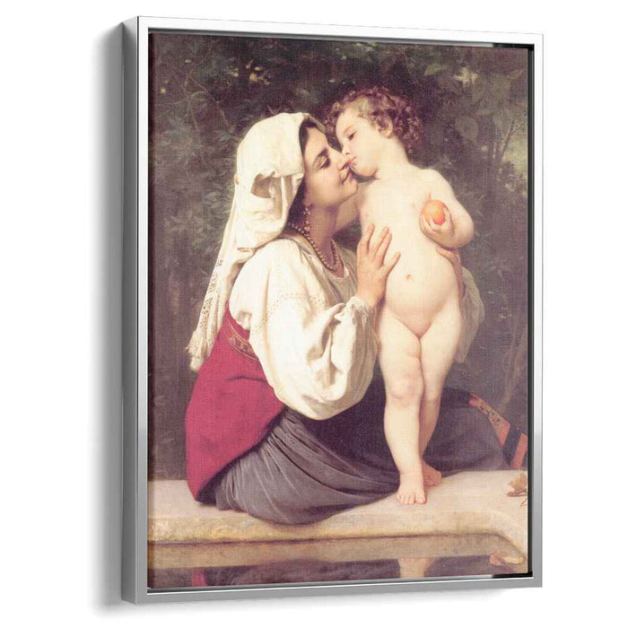 The Kiss (1863) by William-Adolphe Bouguereau