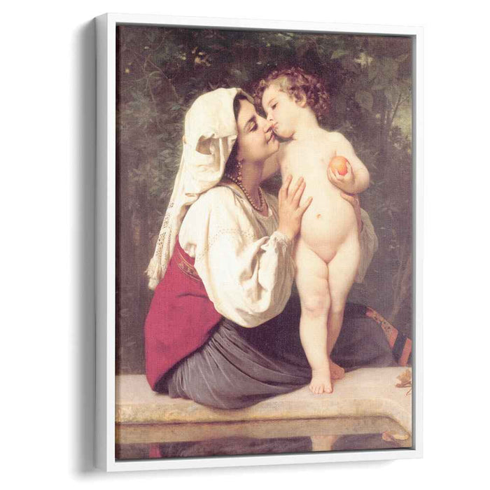 The Kiss (1863) by William-Adolphe Bouguereau