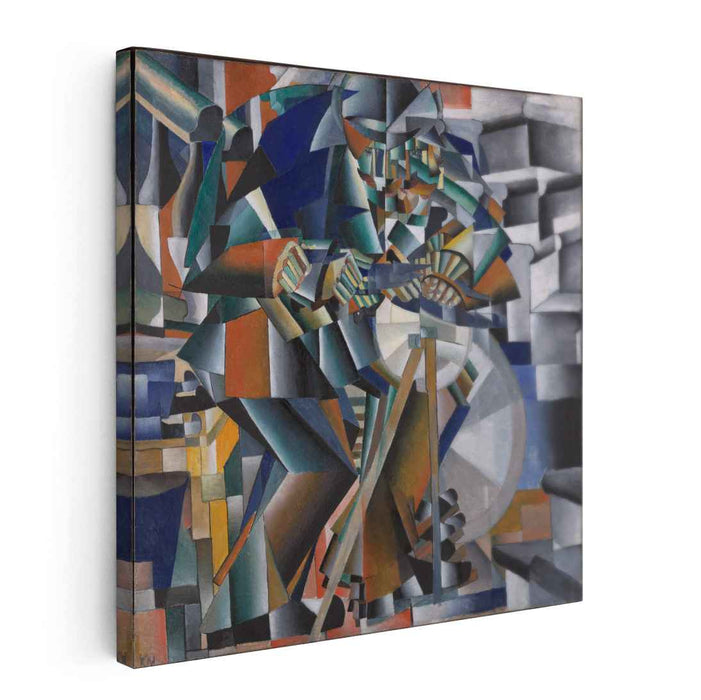 The Knife Grinder (1912) by Kazimir Malevich