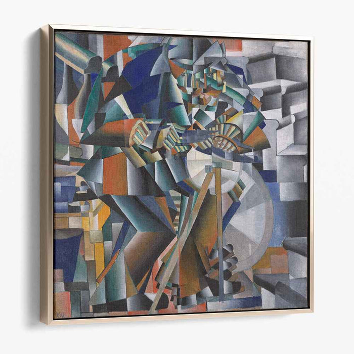 The Knife Grinder (1912) by Kazimir Malevich