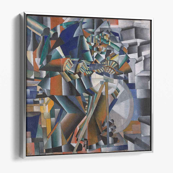 The Knife Grinder (1912) by Kazimir Malevich