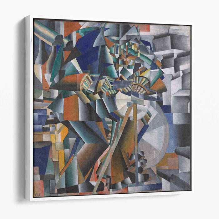 The Knife Grinder (1912) by Kazimir Malevich
