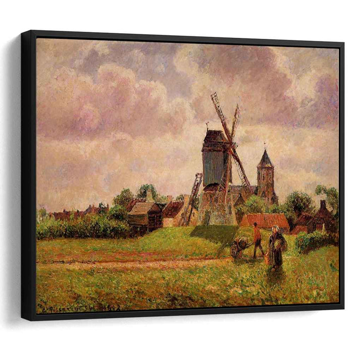The Knocke Windmill, Belgium by Camille Pissarro