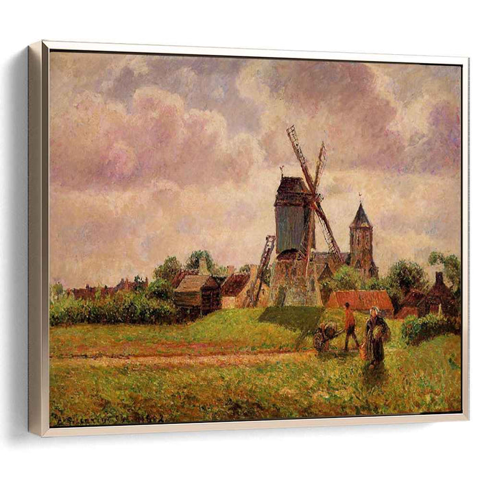 The Knocke Windmill, Belgium by Camille Pissarro