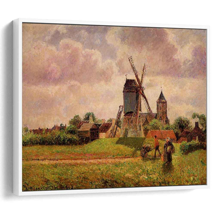 The Knocke Windmill, Belgium by Camille Pissarro