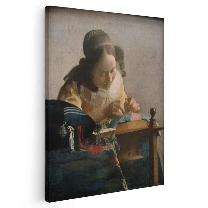 The Lacemaker (1671) by Johannes Vermeer