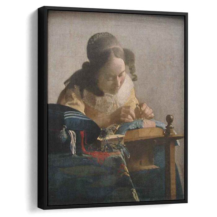 The Lacemaker (1671) by Johannes Vermeer